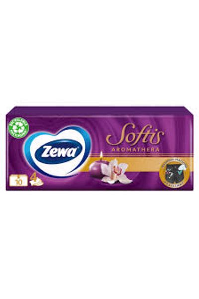 Zewa Zewa Softis Aromathera nasal wipes, 4 layers, 10 packs
