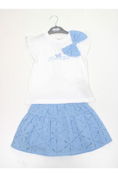 DMB KİDS Dmb Girl's Bow Suit Dmb-0486