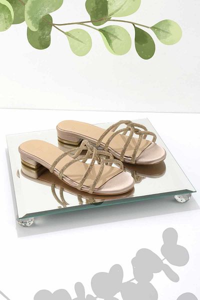 Bambi Matte Nude Women's Slippers K04227049738