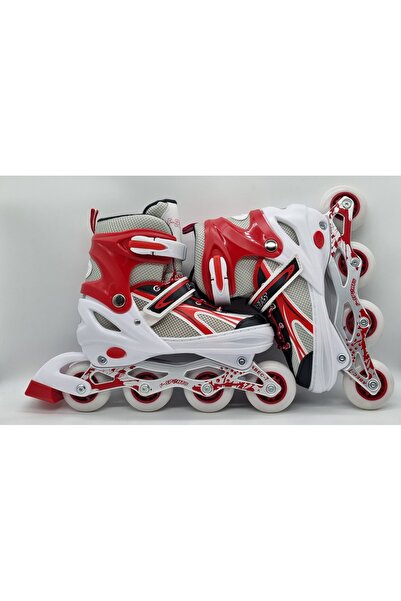 Furkan Toys Original 2+2 Adjustable Metal Practice Skating Bag with Gift + Sleeve and Knee Pad