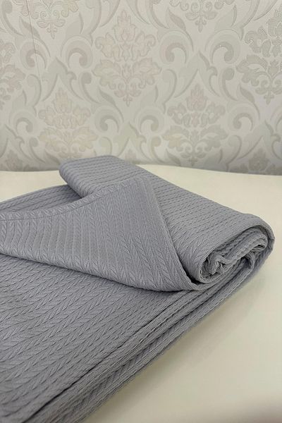 Sofline 100% Cotton Single Summer Knitted Pique, Bedspread, Anti-Sweat Fabric (160X240Cm)