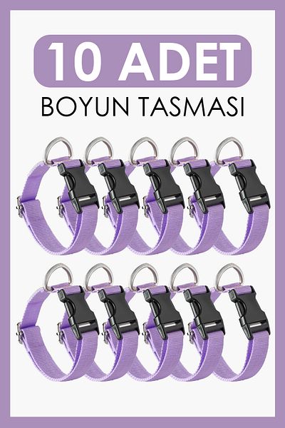 pasiole Set of 10 Dog Collars |   Adjustable, Durable, Handmade, Domestic Production