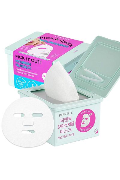 DEWYTREE PICK AND QUICK Moisture Full Mask 30 pcs - Moisture Sheet Masks