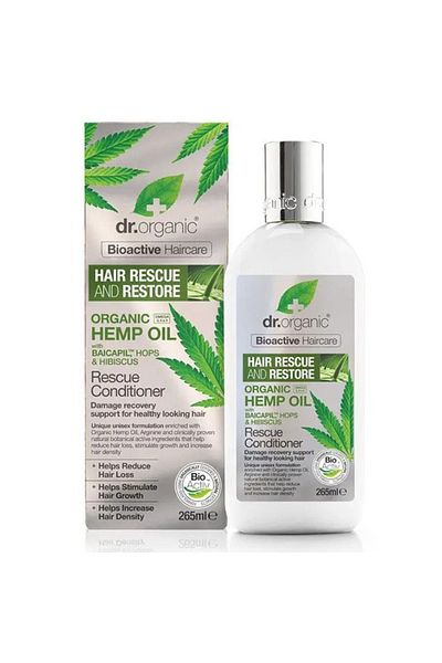 Dr. Organic Balsam pentru stimularea cresterii parului cu Baicapil si ulei de canepa Dr 265 ml