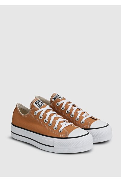 Converse Chuck Taylor All Star Puff Lift OX Brown γυναικείο αθλητικό παπούτσια A11540C