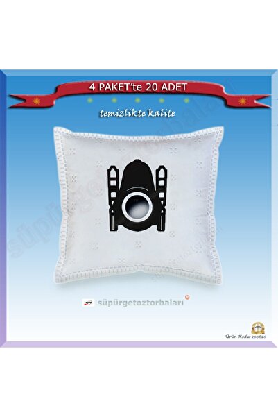 Ürkmez Ticaret Bsg 6b111 sac de praf pentru aspirator cu logo 20 bucăți 200620