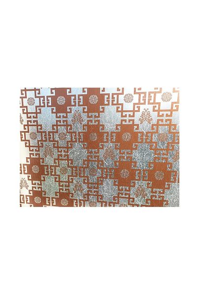 media Brown geometric decorative window film, 4 m x 0.9 m