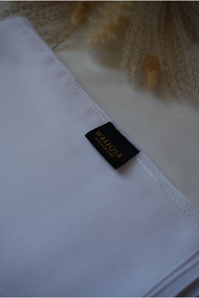 waliqsa Hijab | White