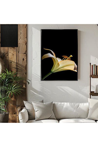 Harikabirev HARİKABİREV | MODEL MACRO LILY GALBENĂ | TABLA DE STICLA TEMPLATA...