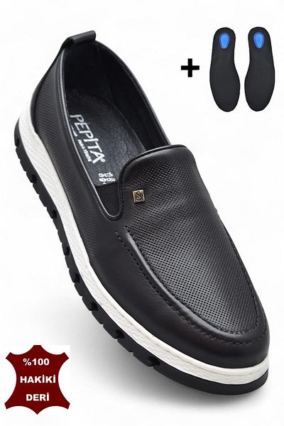 ISPARTALILAR Tab6574 Genuine Leather Men's Shoes Classic Men's Shoes Casual Shoes