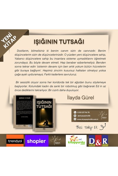 sirya yayıncılık IŞIĞININ TUTSAĞI