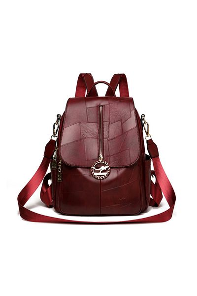 delis Women's backpack, Auralie GT3596, Bordeaux