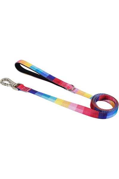 Astorpet lesă pentru câini, poliester/metal, multicoloră, 1,5 m X 1,5 cm