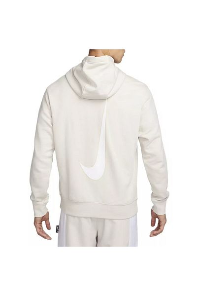 Nike Pullover Men's Ecru Hooded Sweatshirt