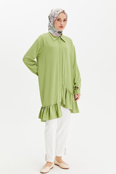 Setrms Asimetrik Oversize Tunik