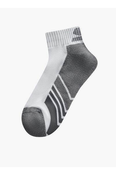 SKECHERS Men's Printed Half Terry Ankle Length Socks - Set of 3