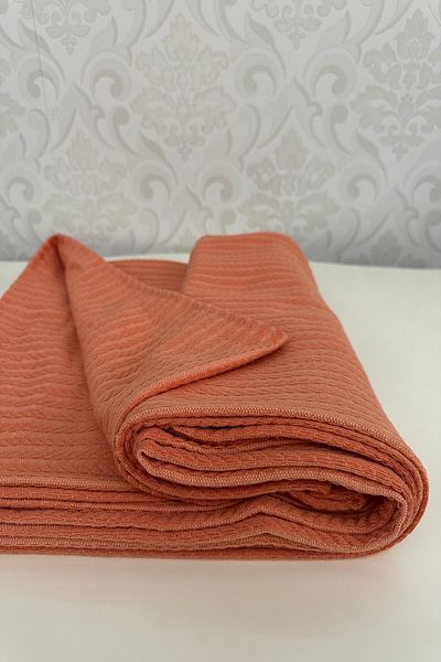 Sofline 100% Cotton Double Summer Knitted Pique, Bedspread, Anti-Sweat Fabric (240X200Cm)