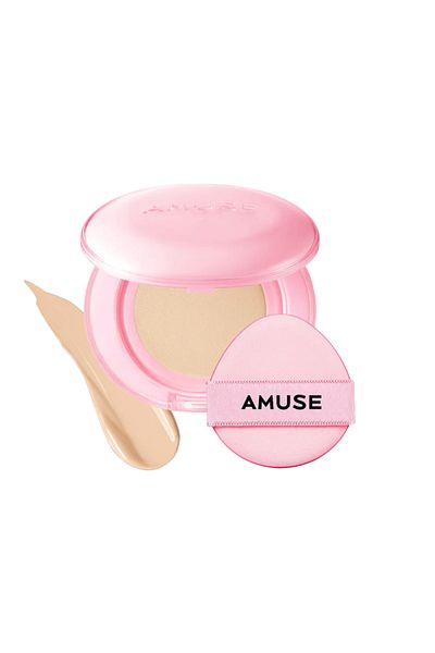 Amuse Dew Power Vegan Cushion SPF 50+ PA++++ #1.5 15 g - cushion foundation