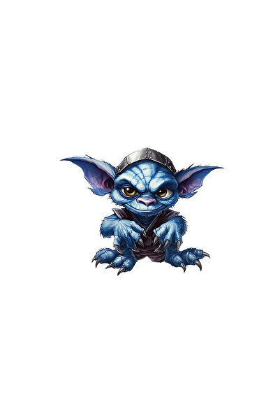 INOVATIX Σετ 8 τεμαχίων, αυτοκόλλητο Yoda Darkness, INOVATIX®. 6 εκ.