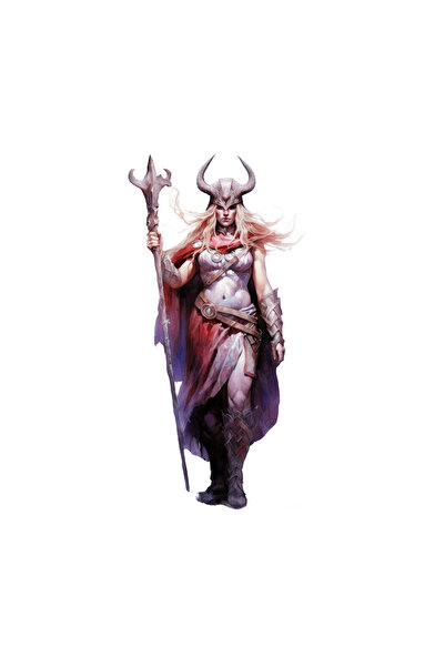 INOVATIX Set of 8 pieces, Viking Witch Sticker, INOVATIX®. 6 cm
