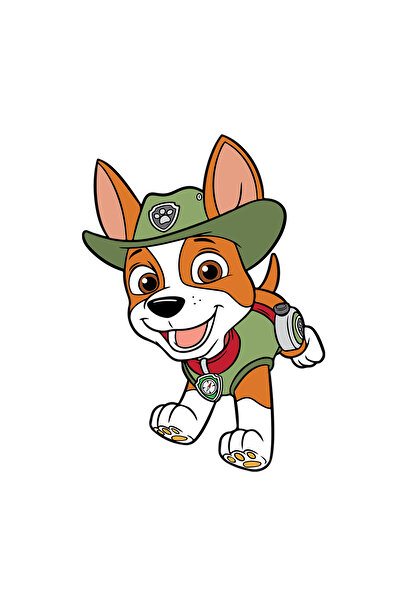 INOVATIX Set de 8 piese, autocolant Tracker Patrula Cățelușilor cu fața Evere...