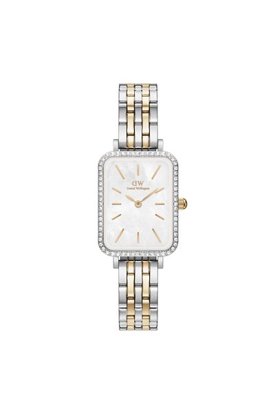 Daniel Wellington Quadro Lumine Bezel 5-Link Two-Tone Mop Dw00600671