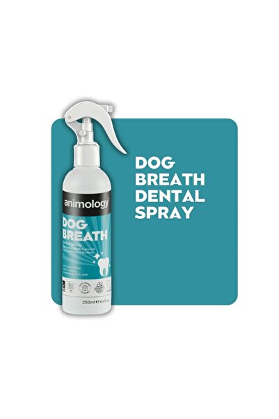 Animology Dog Breath Köpekler için Ağız ve Diş Bakım Suyu Sprey 250 mL