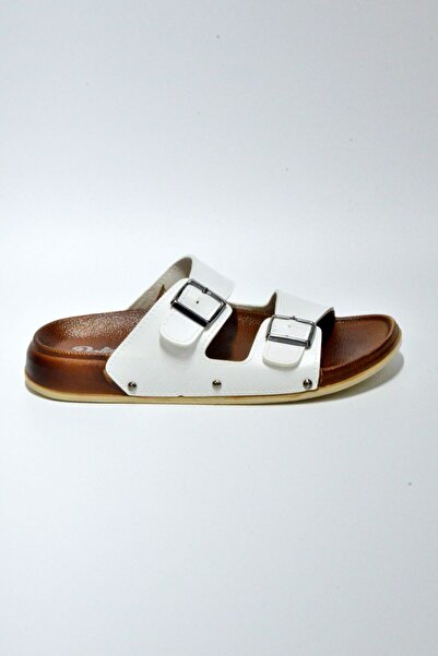 Baysal Παντόφλες καθημερινής χρήσης με διπλή πόρπη Polier Comfort PBE2025150