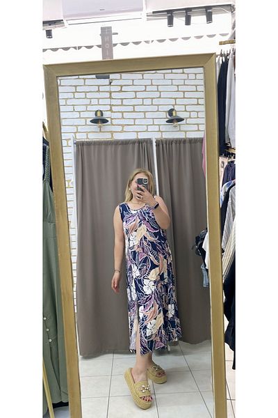 TUBA TOPTAŞ Plus Size Strappy Dress