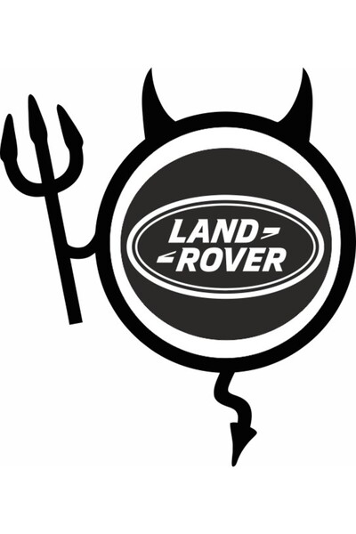 Image Αυτοκόλλητο αυτοκινήτου, IMAGE, Dracusor LAND ROVER, μαύρο, 19 x 21 εκ.