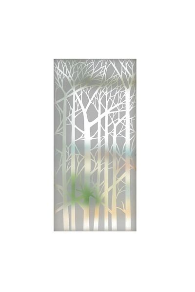 media Decorative window film 7 floral, 1 m x 2.1 m