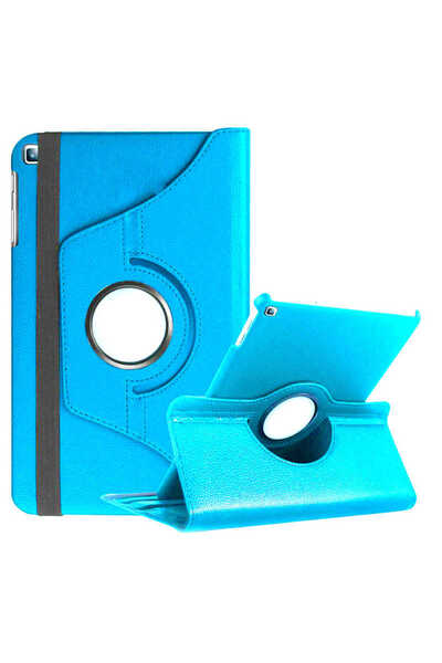 zore Galaxy Tab a 8.0 (2019) T290 Compatible Nxxa Rotatable Stand Case - Navy Blue