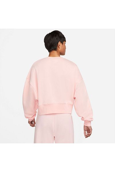 Nike Sportswear Collection Essentials Women's Pink Round Neck Sweatshirt