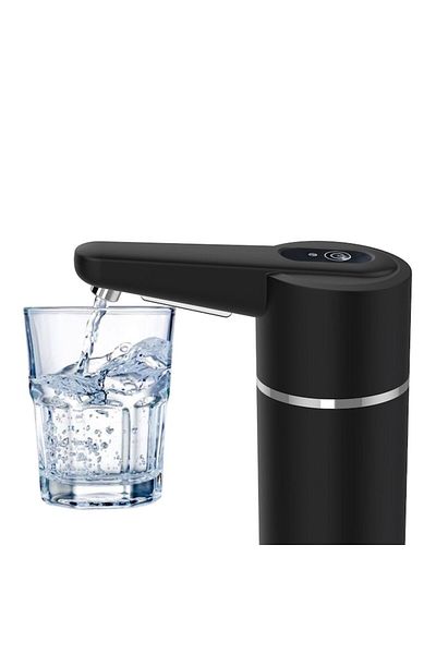 SyaMAG Electric Water Pump, Universal Model, 4W, 1200mAh Battery, Black