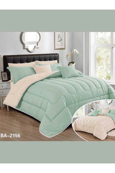 Generic 10-piece plain double summer quilt