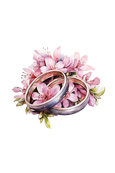 INOVATIX Set de 8 autocolante verighetă parfum de vară, INOVATIX®. 6 cm