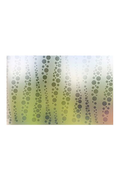 media Decorative window film, geometric, grey, polka dots, 6 m x 1 m