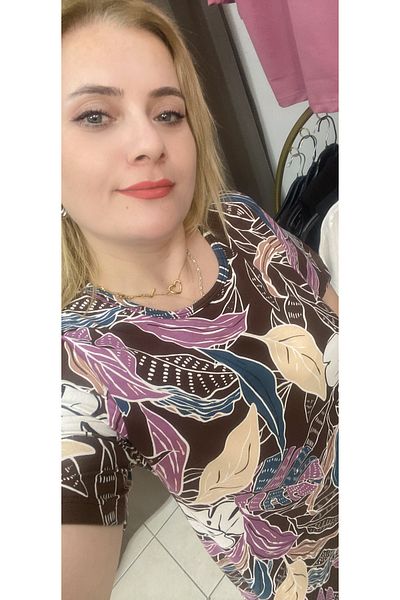 TUBA TOPTAŞ Plus Size Viscose Dress