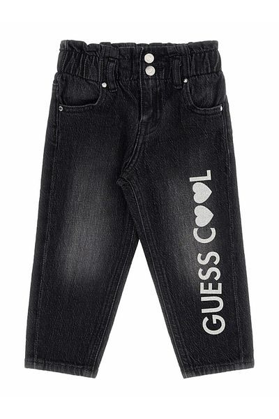 Guess Blk Denim Paper Bag