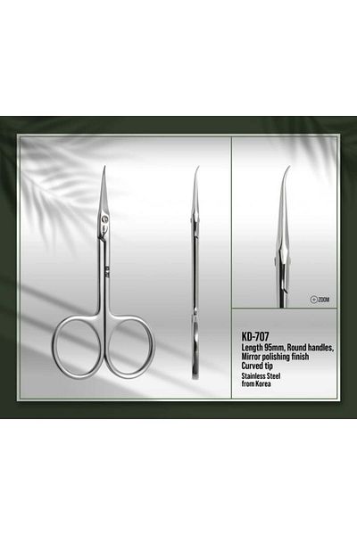 NGHIA NIPPERS Professional Cuticle Scissors with Extra-Curved Tip Nghia, KD-707