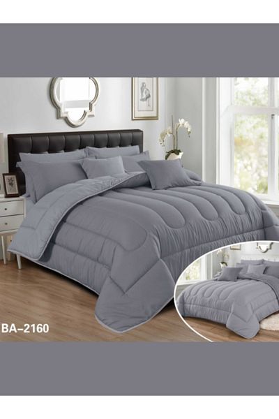Generic 10-piece plain double summer quilt