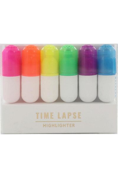 Roco Capsule Highlighter 1.5 - 3 mm Round Tip Assorted Color