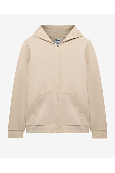 SKECHERS M Essential Full Zip Hoodie Sweatshirt Erkek Gri Sweatshirt S242112-013