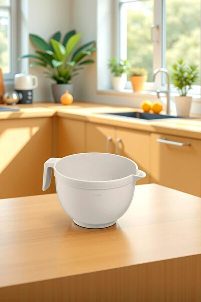 Dasupo Mixer Bowl, Whisk Bowl, Mixer Mixing Bowl with Handle 3 Liter Cream Mixer Bowl