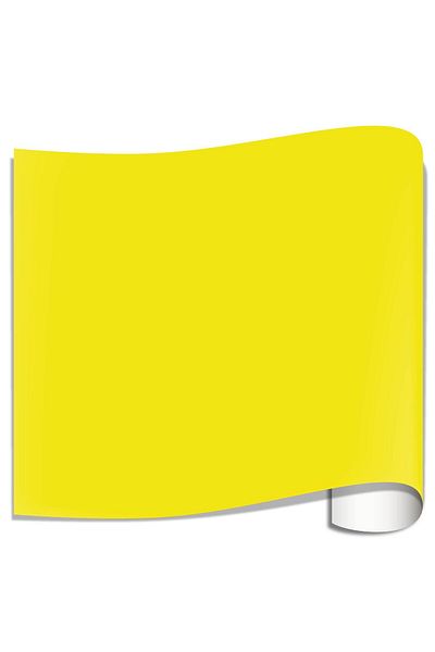 Oracal Oracal 641 matte lemon yellow sticker 025, 5 m x 1 m