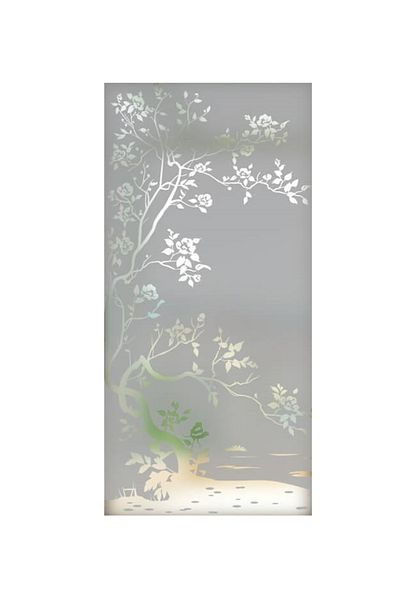 media Decorative window film bonsai, 1 m x 2.1 m