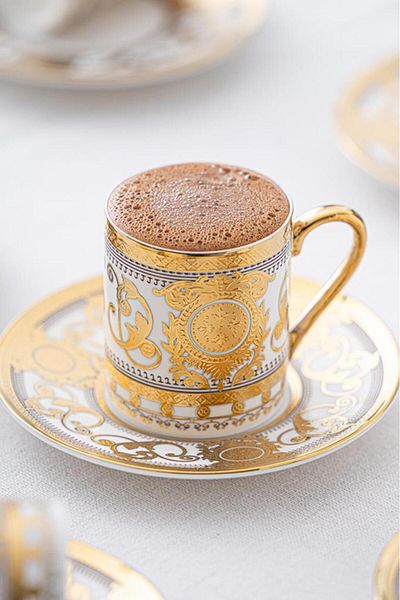 ACAR Vienna 6-Person Coffee Cup Set Hxf-05911/Knt3