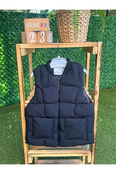 BEBEXY BUTİK Inflatable Vest Black