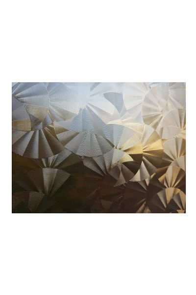 media Decorative window film, geometric fan, 4 m x 0.9 m