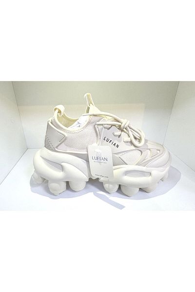 Lufian 122230011 Roxy Unisex Sneaker Shoes Beige